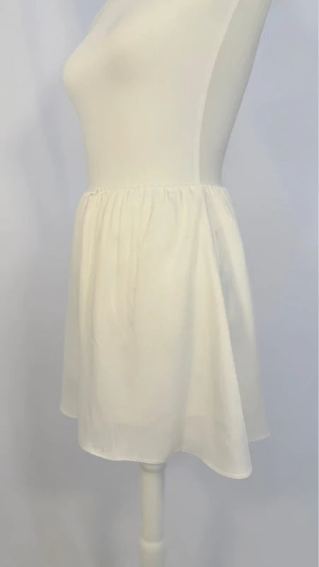 Mini jupe blanche