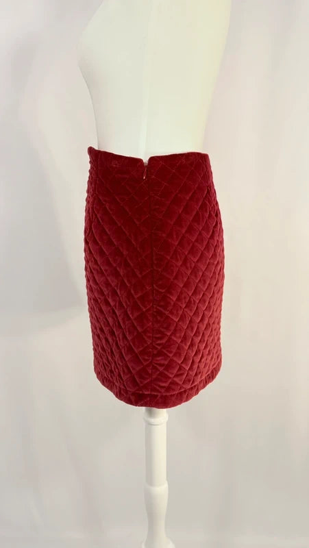 Mini-jupe Roméo bordeaux