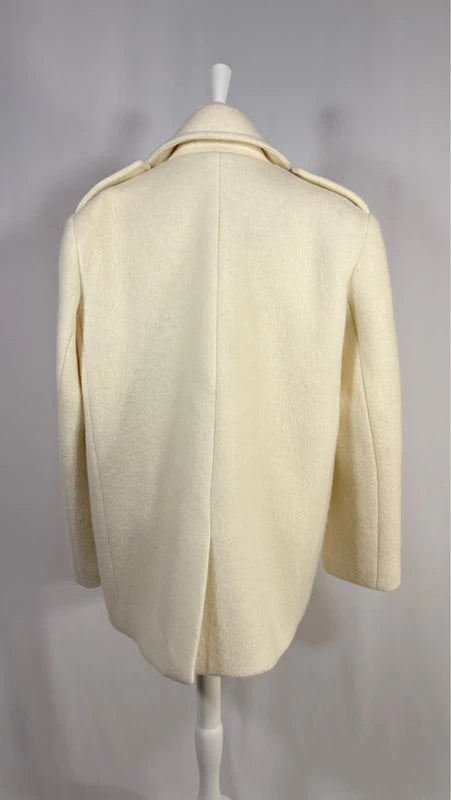 Veste en laine Esmae écru