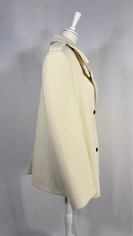 Veste en laine Esmae écru