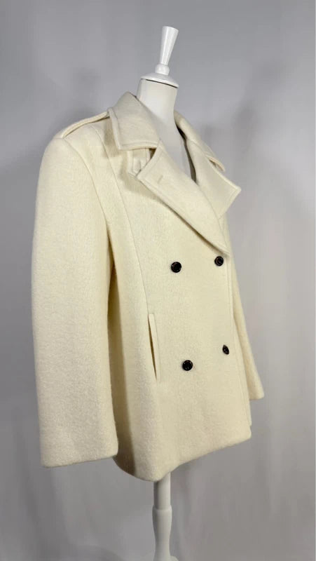 Veste en laine Esmae écru