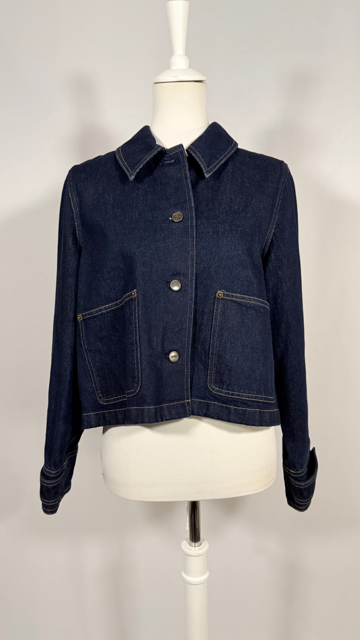 Veste en denim Barn bleu foncé
