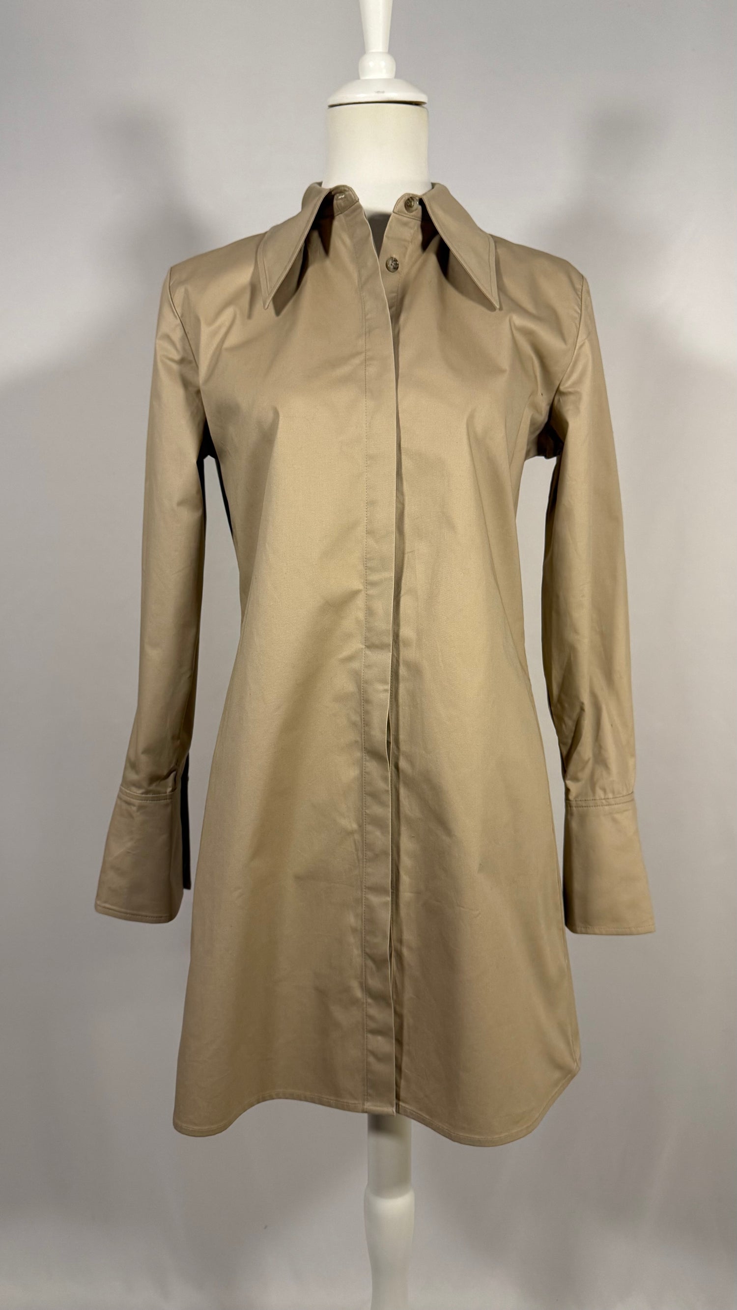 Robe-chemise Tiffany beige