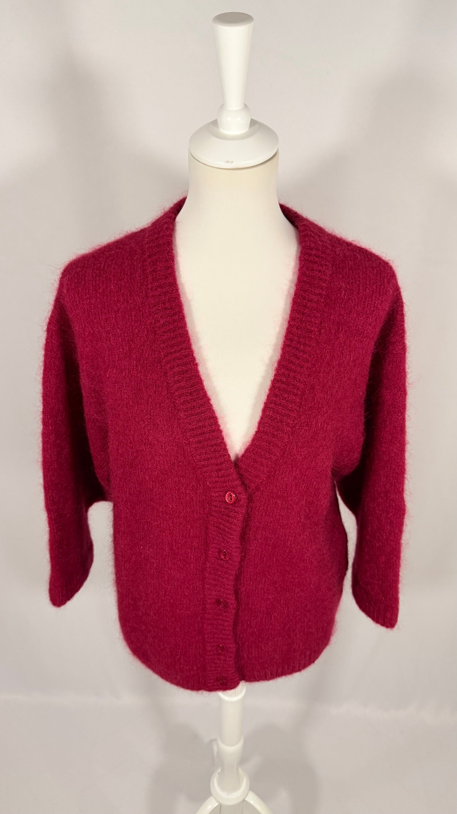Gilet Pinobery rouge en mohair