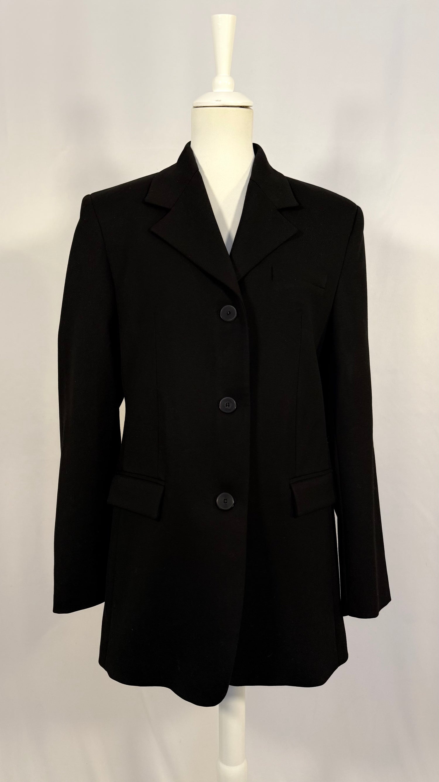 Veste blazer de costume noire