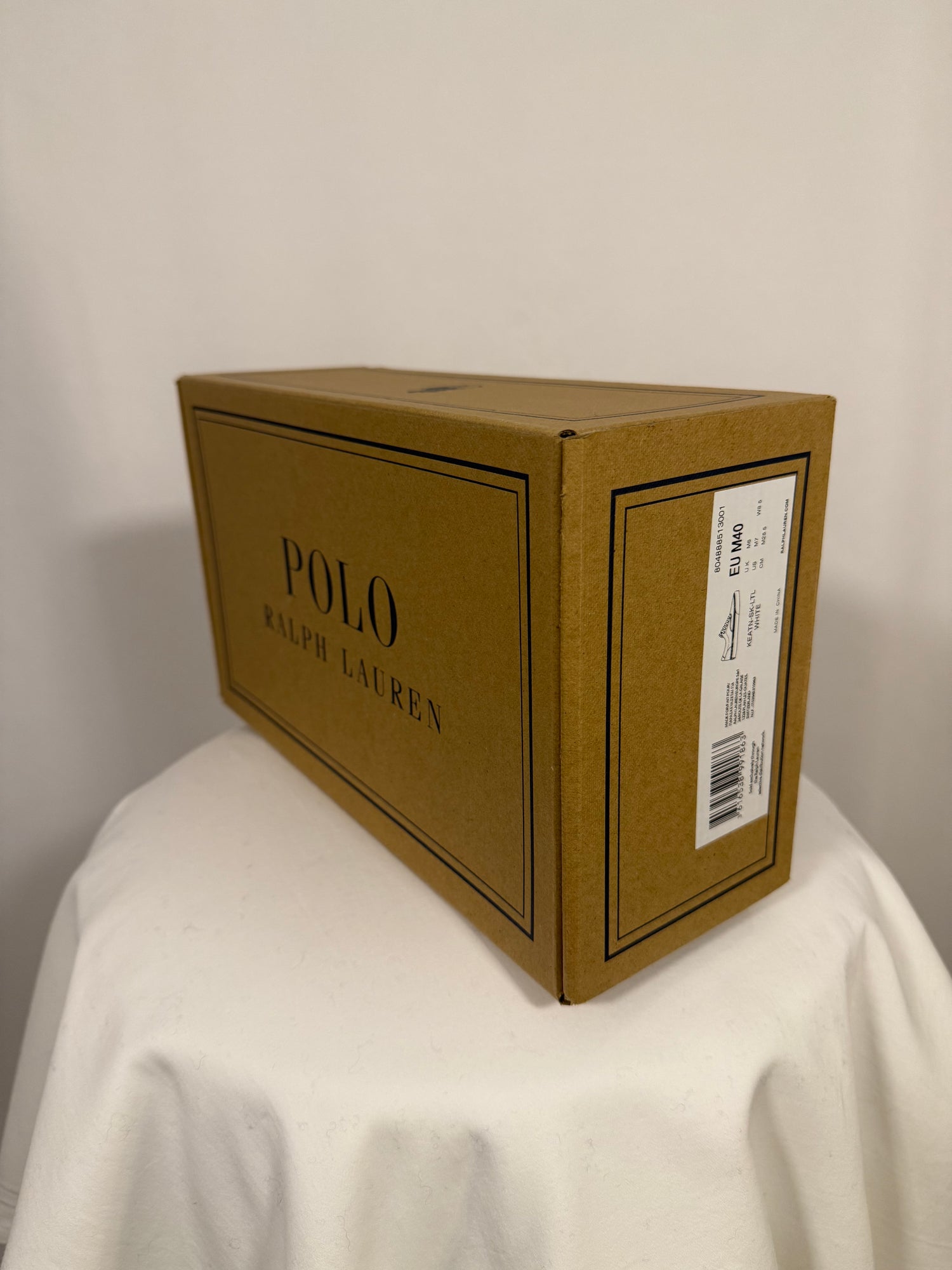 Baskets Keaton blanches en toile