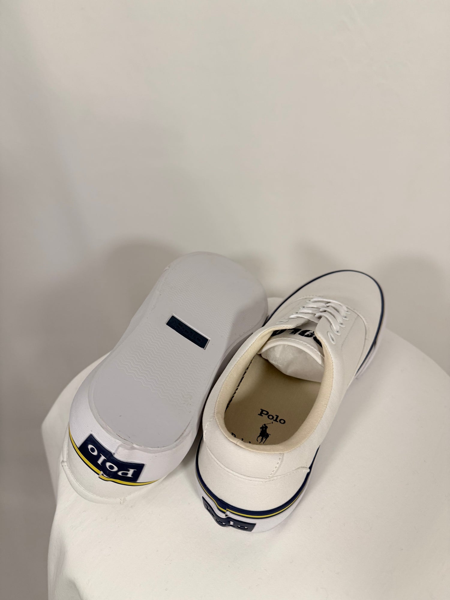 Baskets Keaton blanches en toile