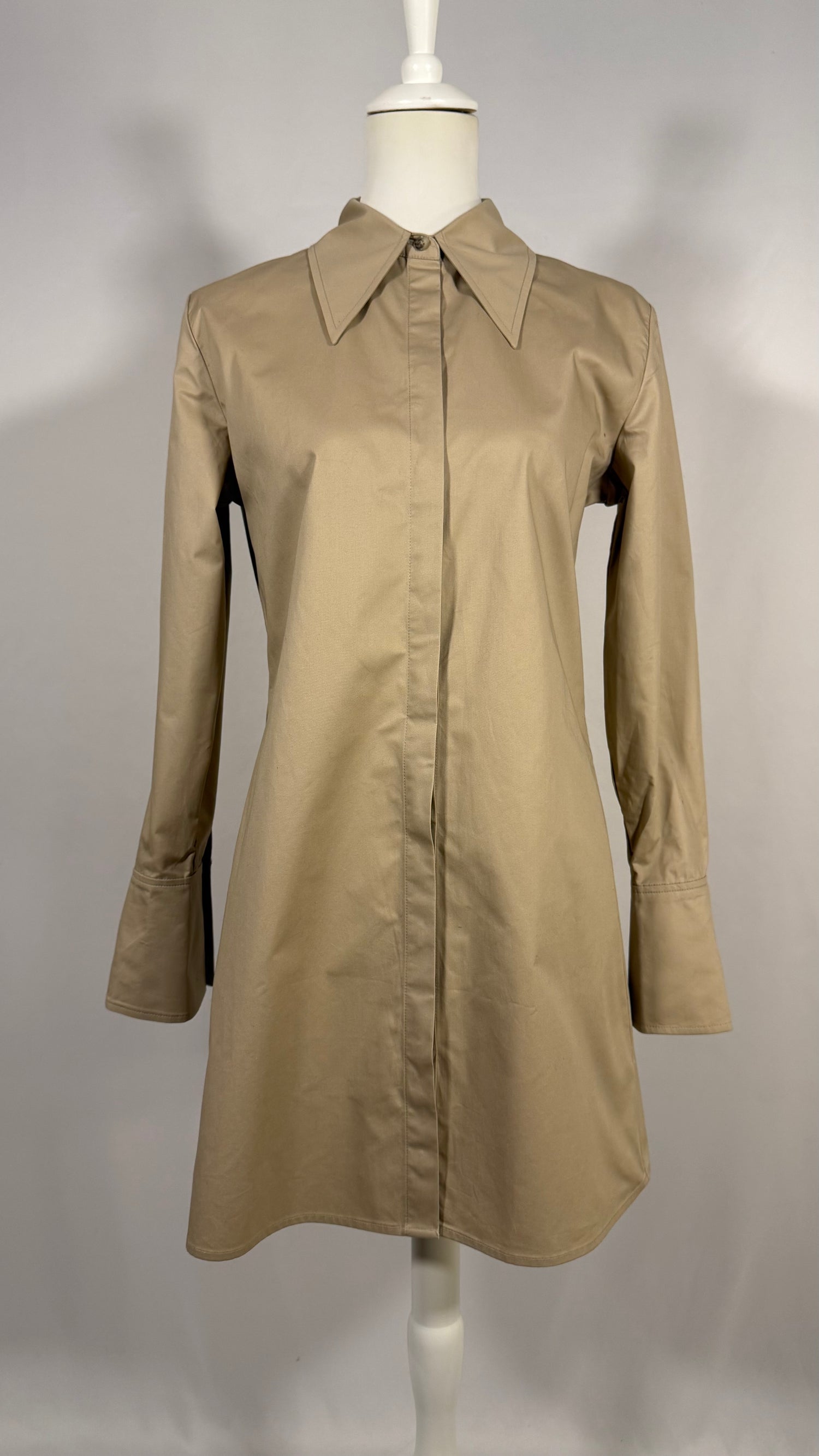 Robe-chemise Tiffany beige