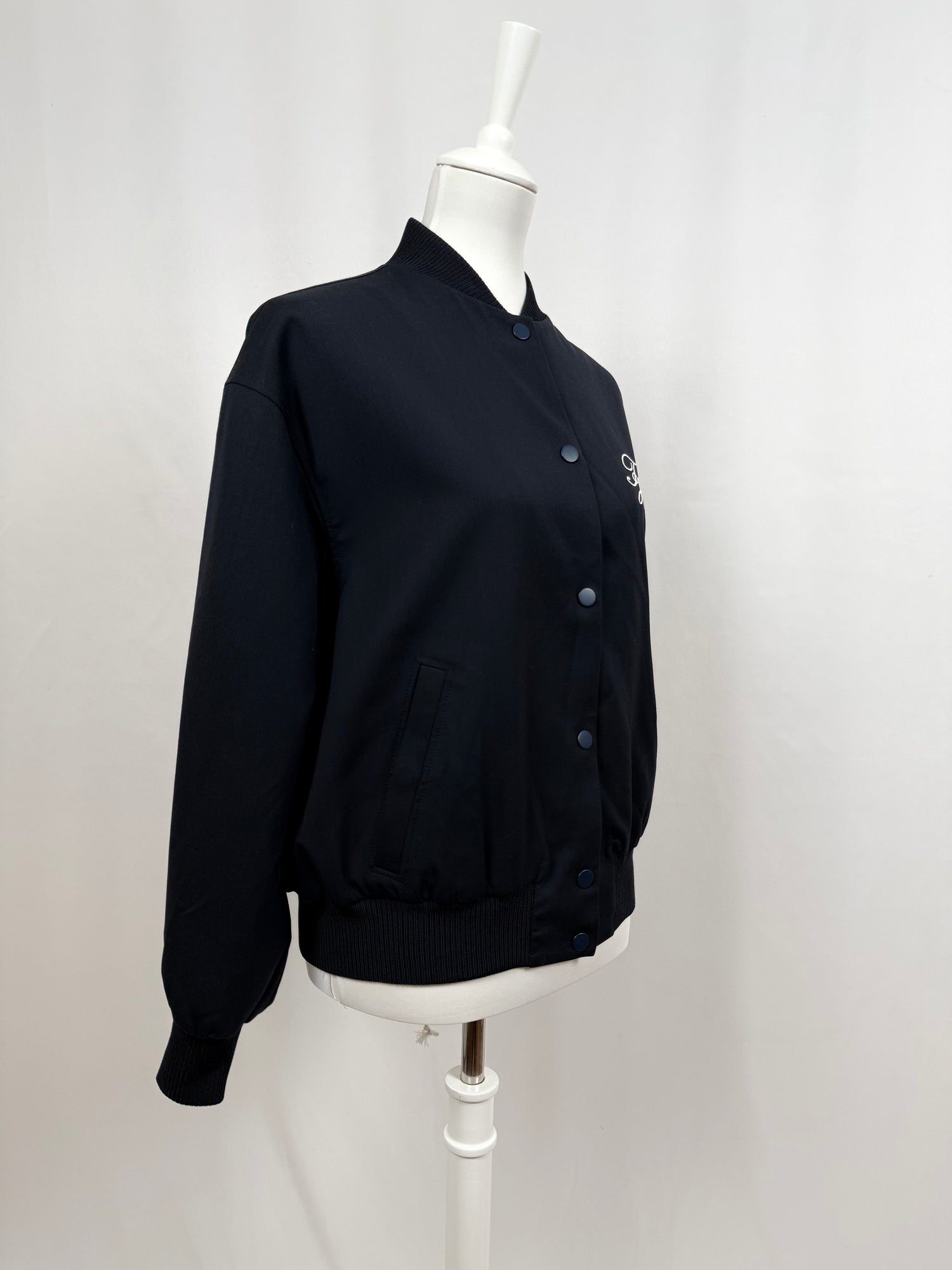 Bomber décontracté Timeless bleu marine