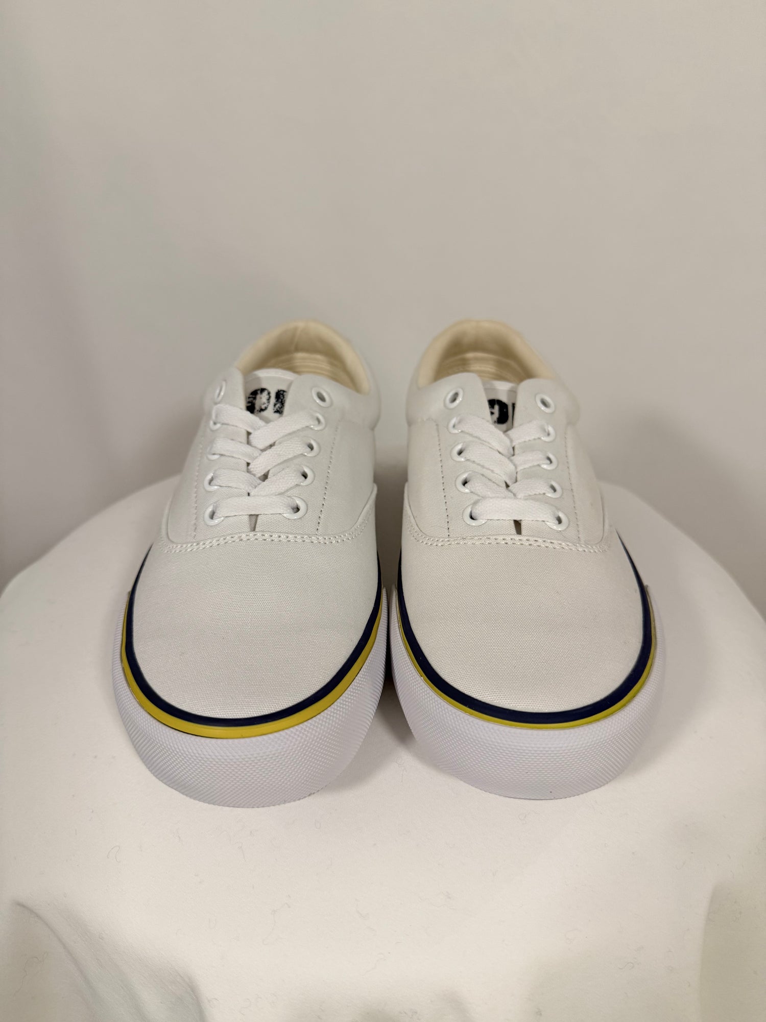 Baskets Keaton blanches en toile