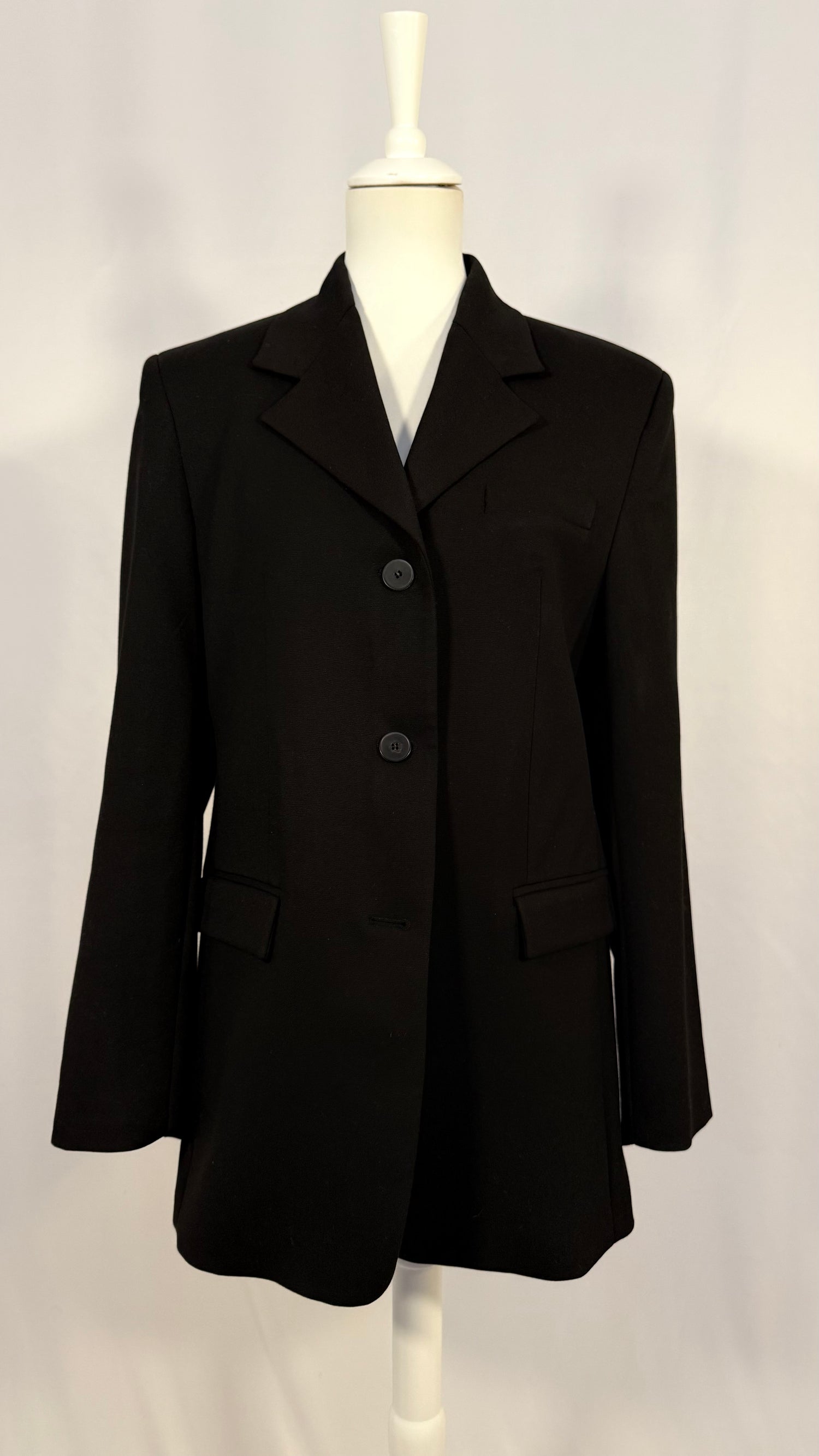 Veste blazer de costume noire