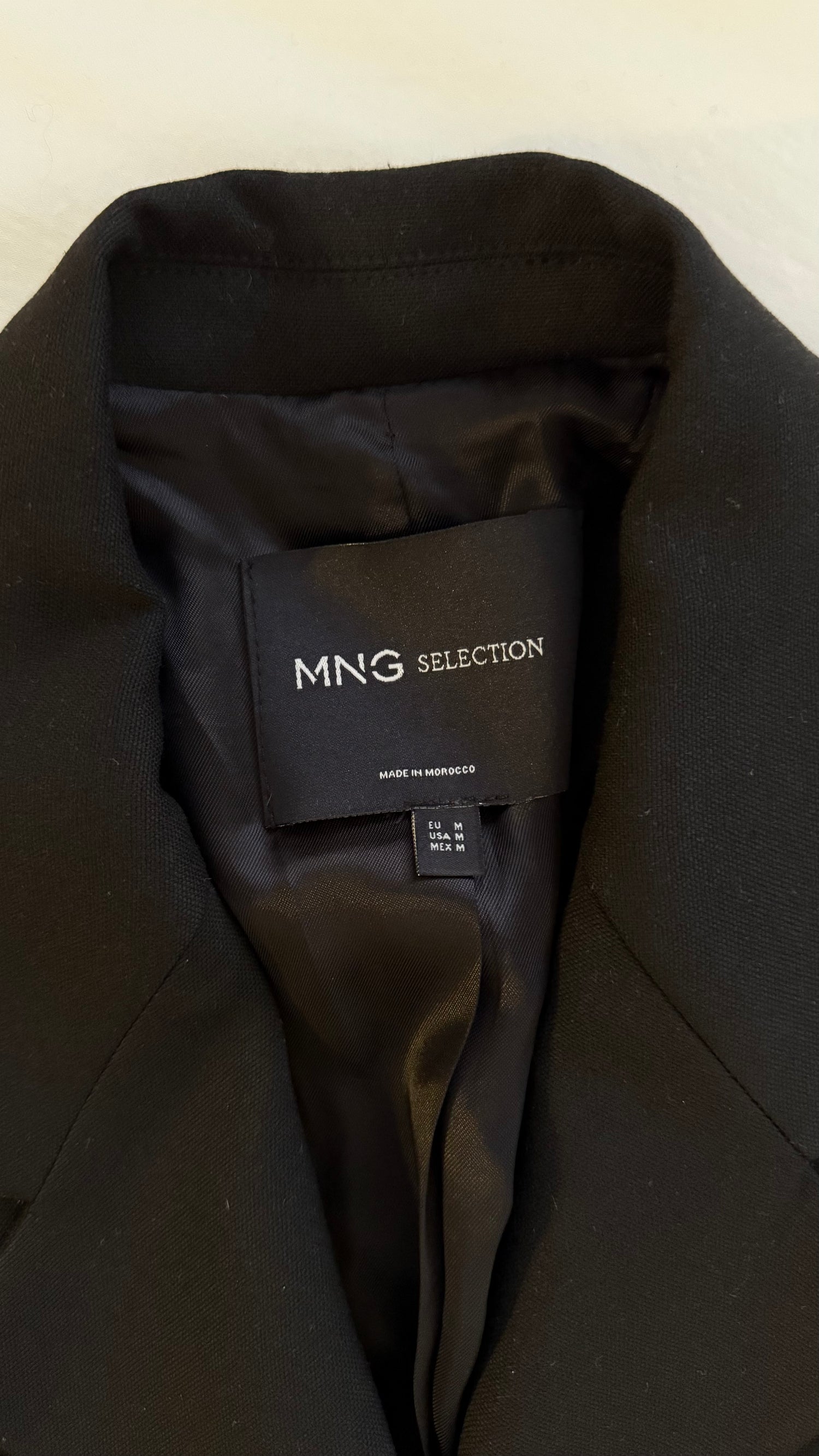 Veste blazer de costume noire