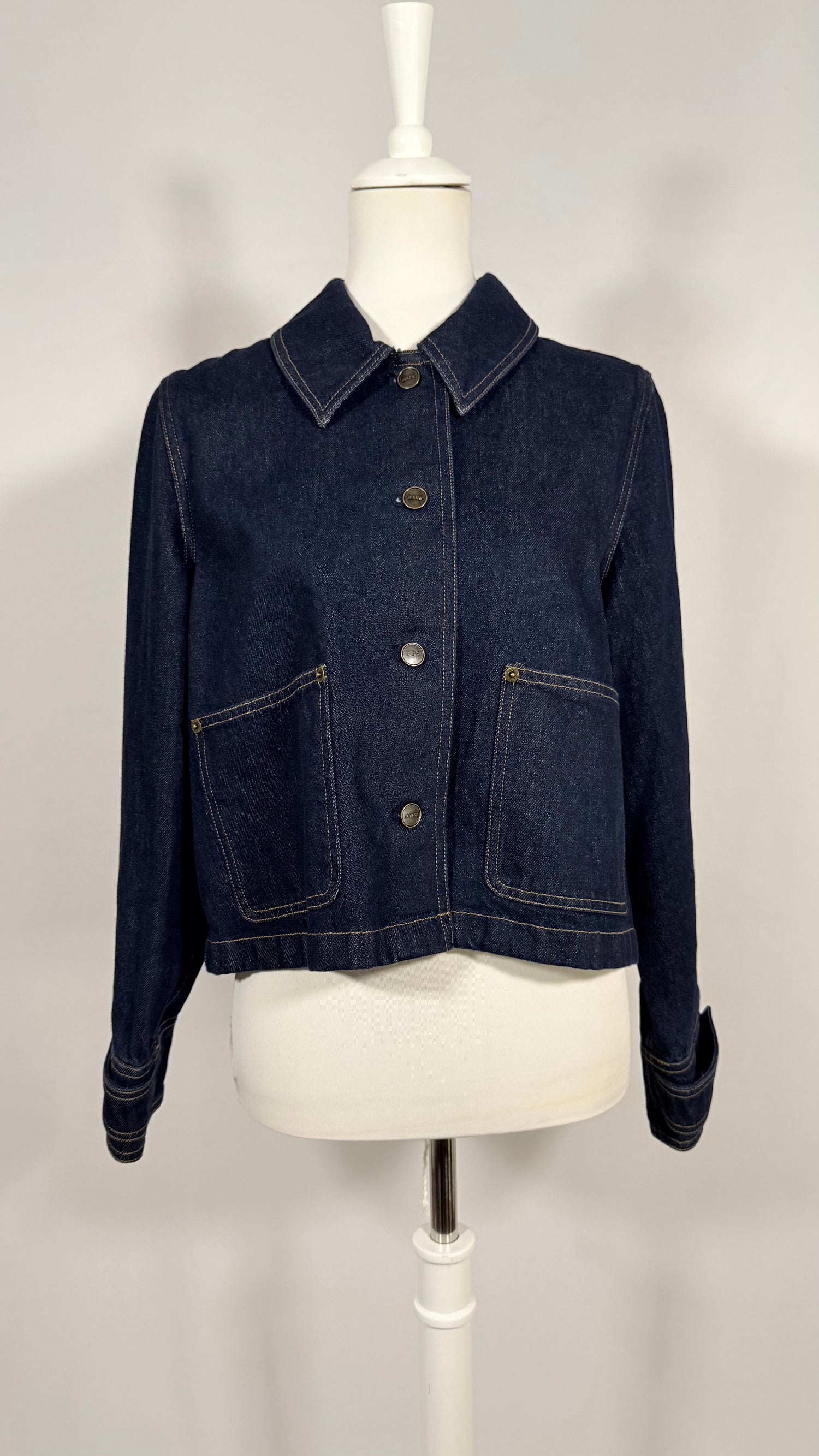 Veste en denim Barn bleu foncé