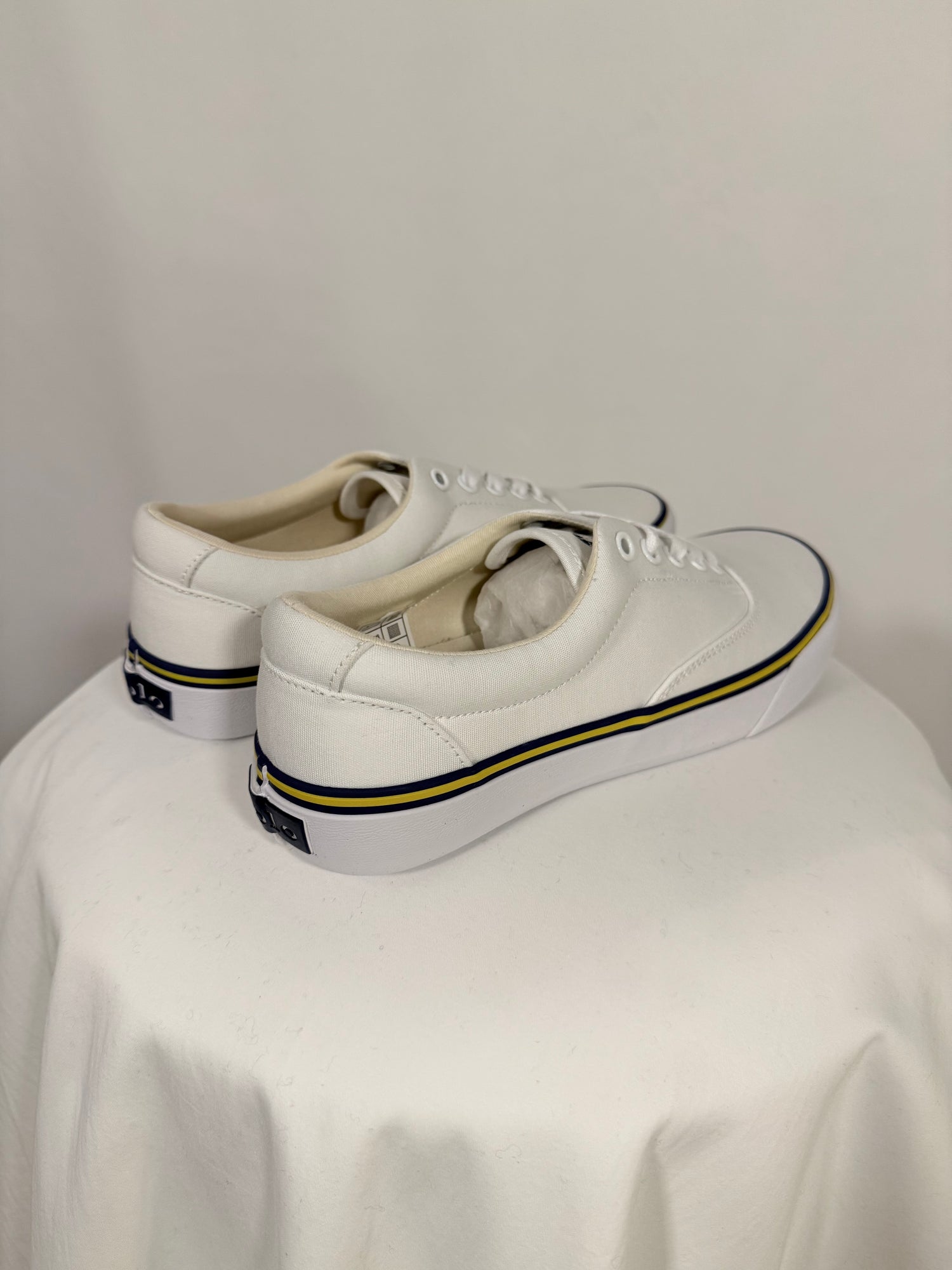 Baskets Keaton blanches en toile