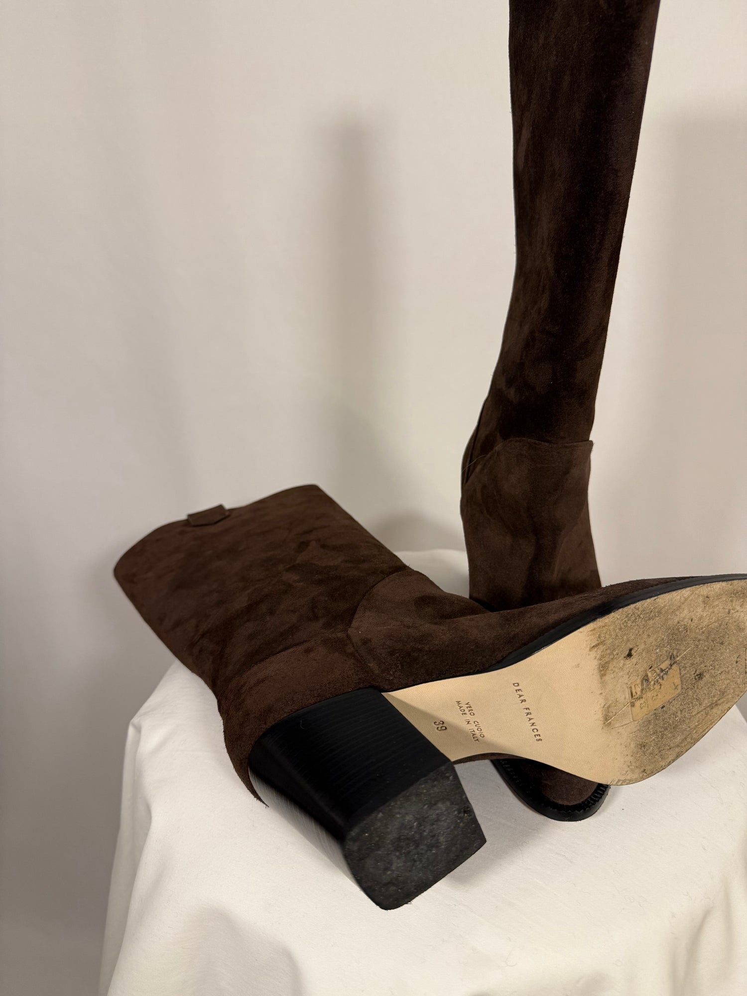 Bottes Weston marron taupe