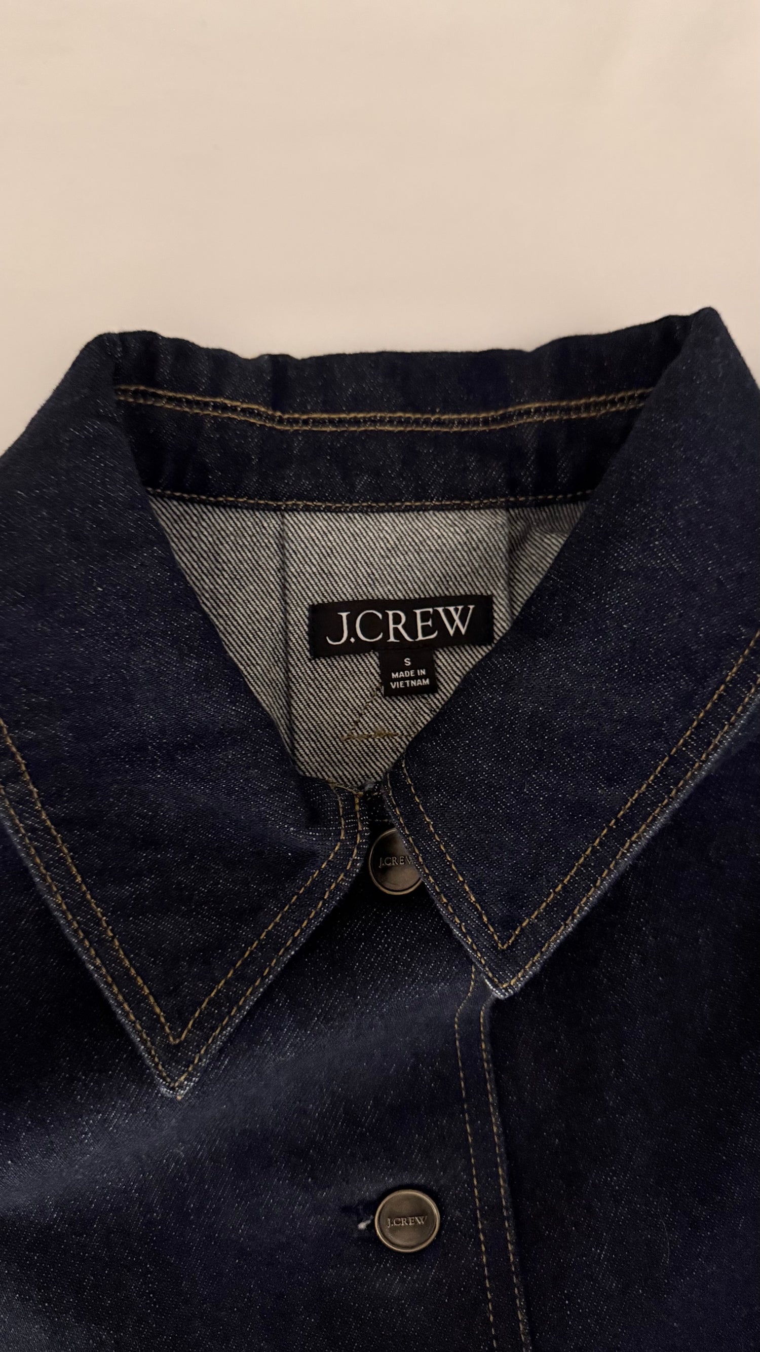 Veste en denim Barn bleu foncé