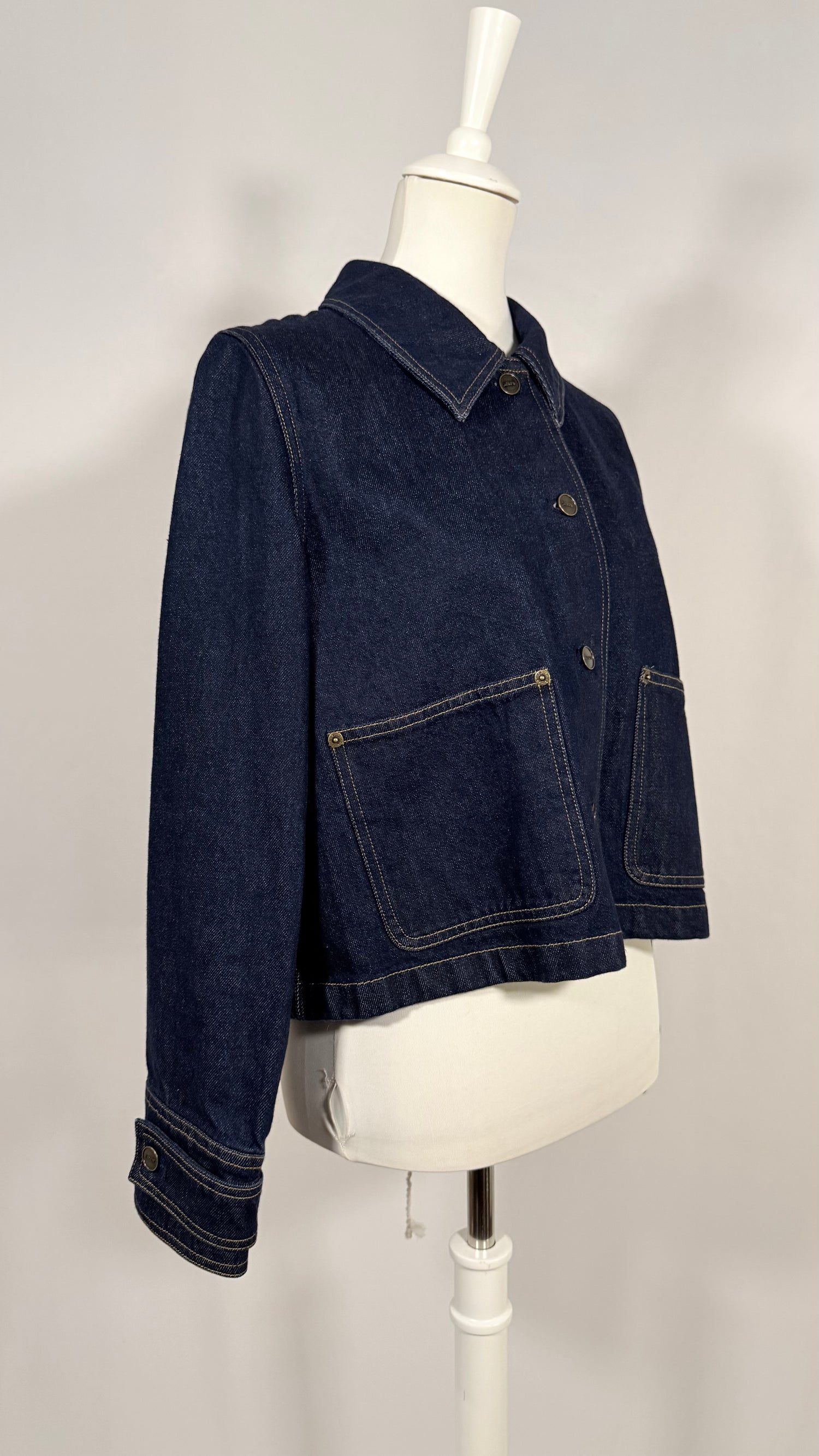 Veste en denim Barn bleu foncé