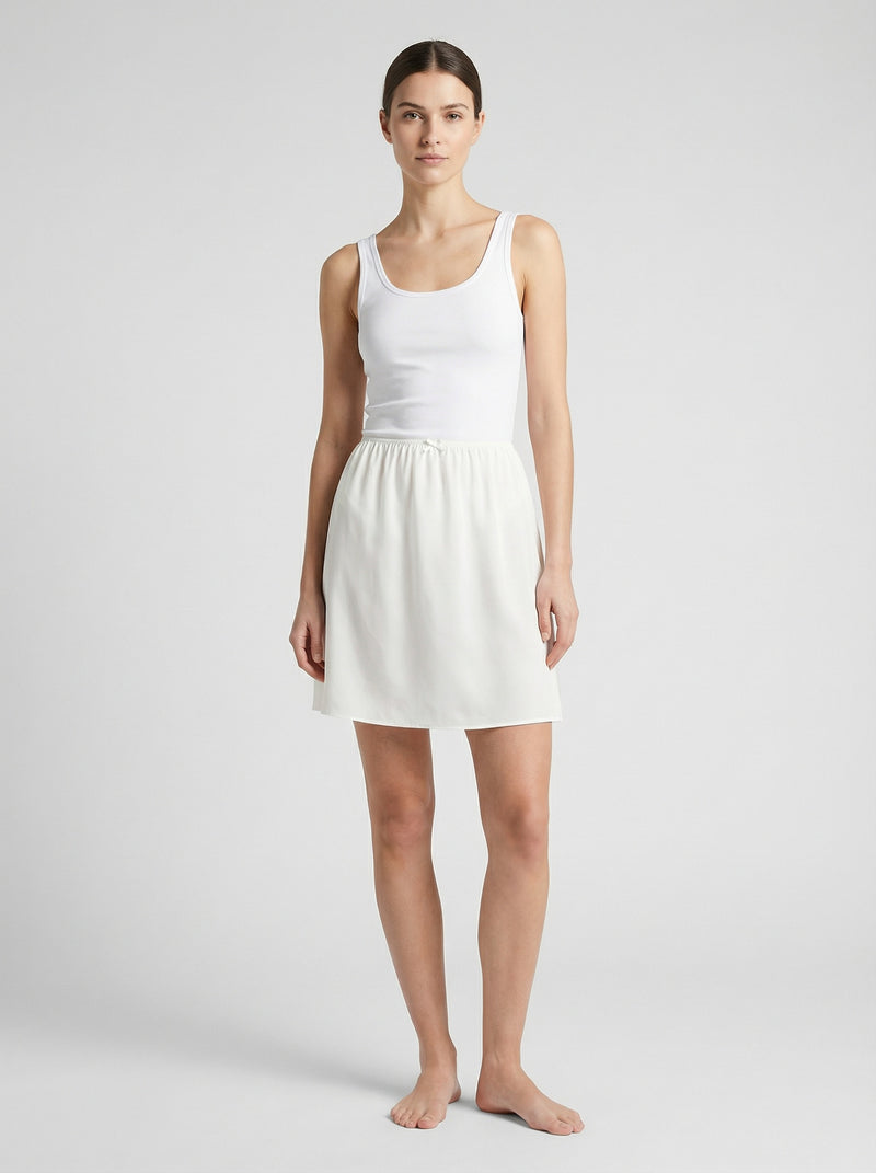 Mini jupe blanche