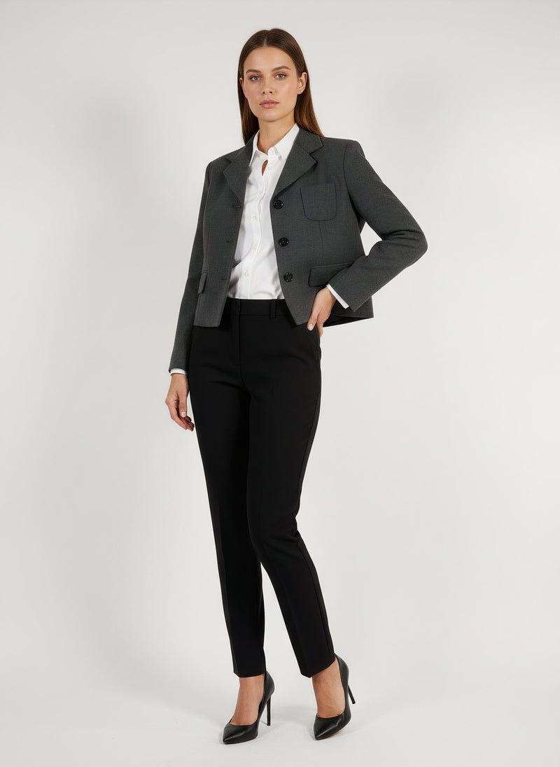 Veste blazer de costume gris