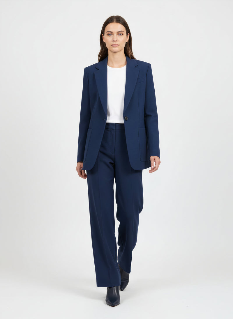 Veste Blazer Irena Patch Pocket Blaze bleu marine